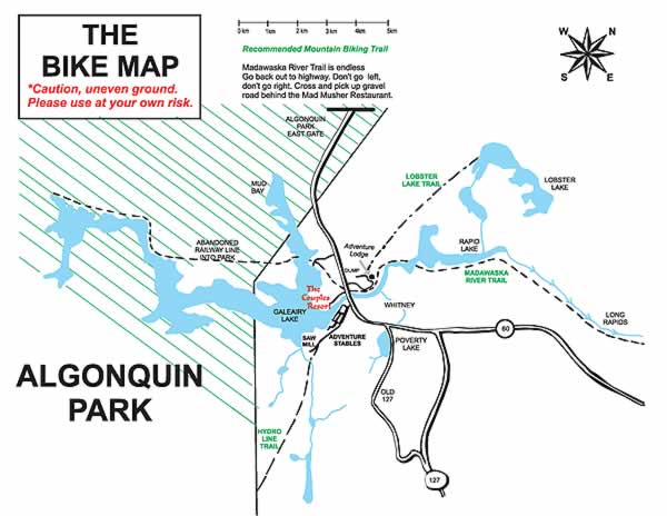Bike Trails Algonquin Park