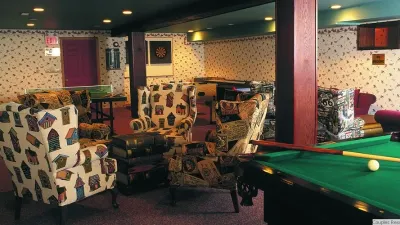 Recreation room and gym